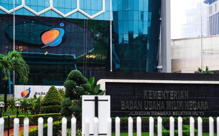 Gedung Kementerian BUMN Wajibkan Tamu Bawa Surat Keterangan Negatif COVID-19