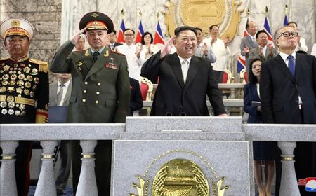 Pejabat Rusia dan China Akrab dengan Kim Jong-un Saksi Rudal Terbaru Korut, PBB: Tanggung Jawab Bersama Tegakkan Resolusi