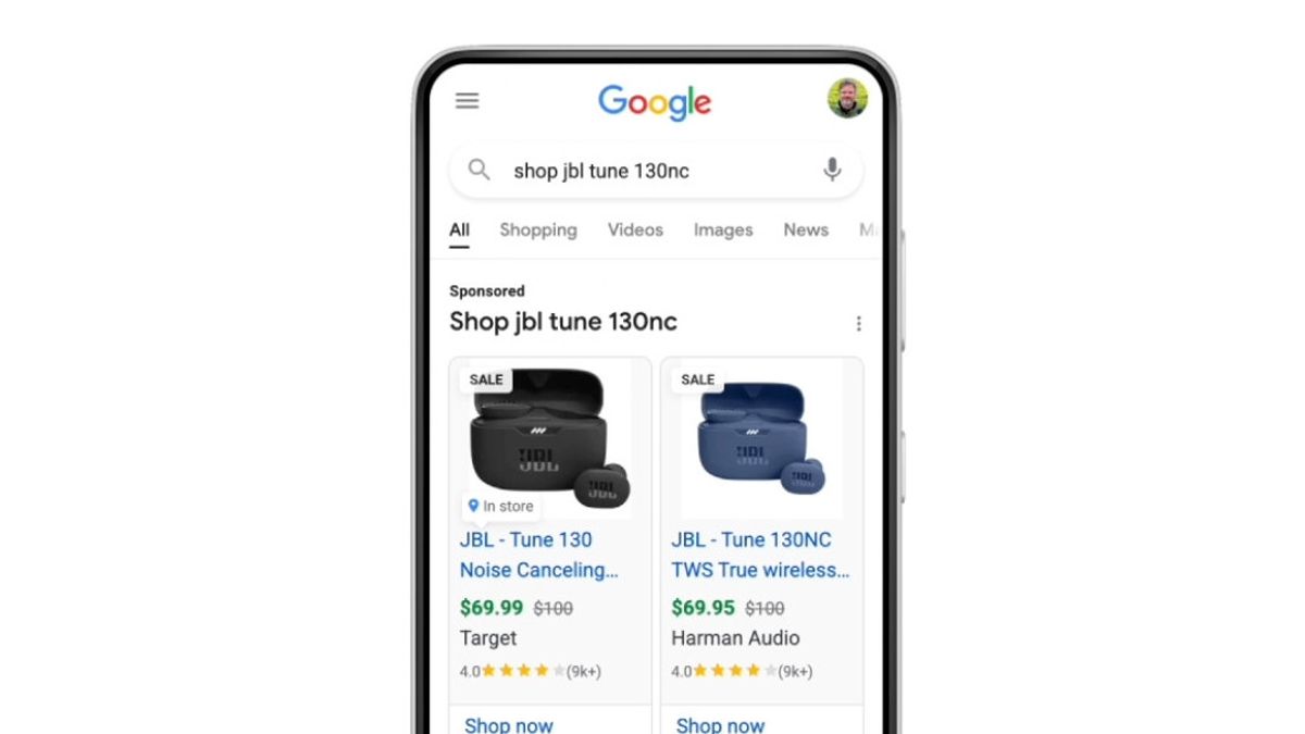 Googleの新しいショッピング機能は、検索に直接割引を表示します