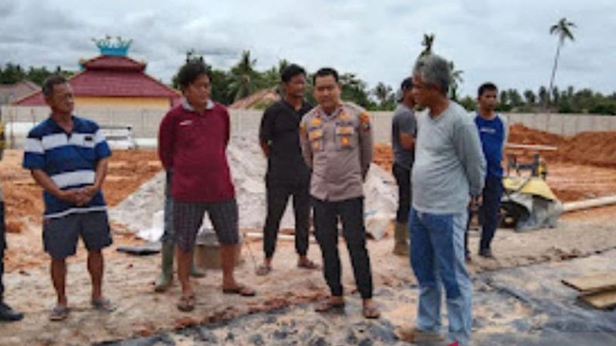 Residents Feeling Disturbed By The Development Of Shrimp Campards, West Jebus Bangka Police Immediately Taking Quick Action