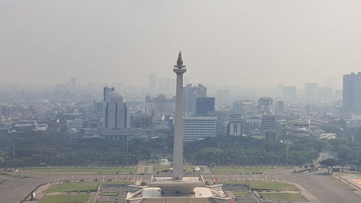 Air Quality In Jakarta Thursday Morning Is Still Bad, East Jakarta Is The Worst