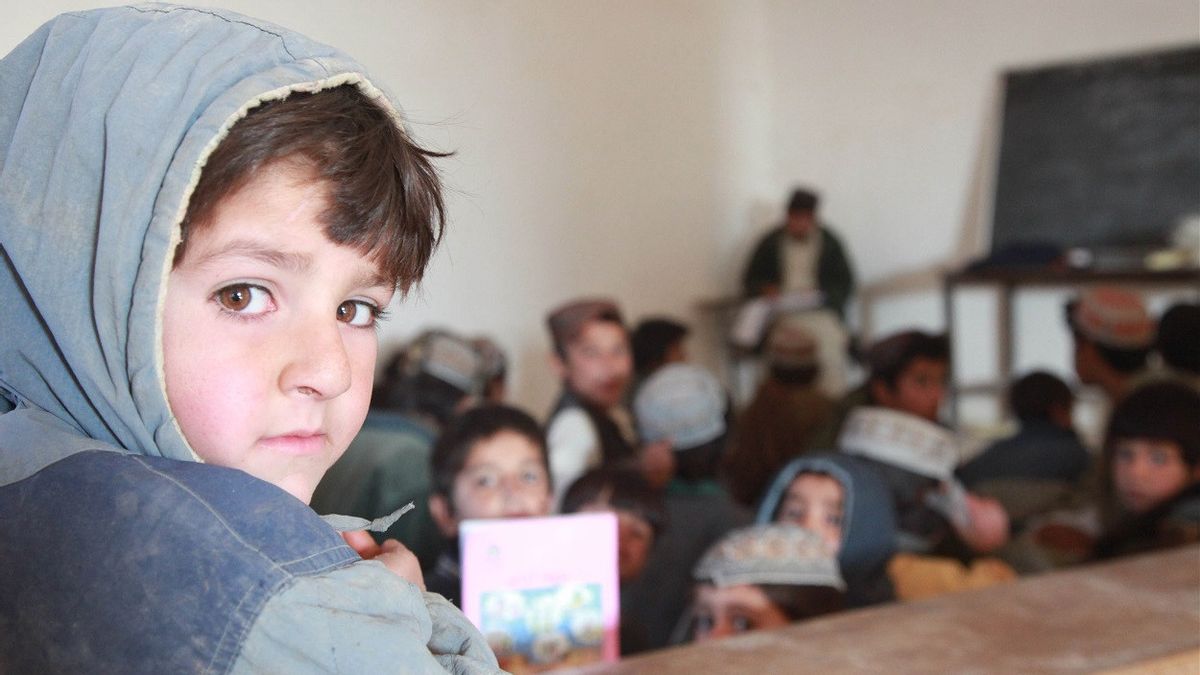 Les Enfants Afghans Accueillent Avec Enthousiasme La Réouverture Du Service De Bus De La Bibliothèque Mobile