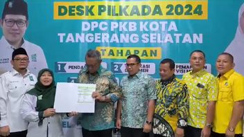 After PDIP, The Incumbent Benyamin-Pilar Pair Returns The Penjaringan Form At The South Tangerang PKB DPC