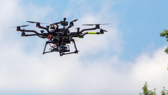 La NASA a volé le drone lab-8 pour la recherche de taxis aériens