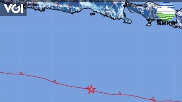 Kabupaten Jember Diguncang Gempa Bumi Magnitudo 5 7 Tak Berpotensi Tsunami