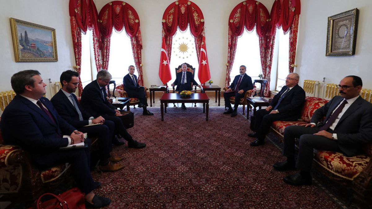 Meeting President Erdogan, Stoltenberg Says NATO-Sweden Agreement Can Be Achieved