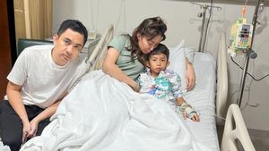 気管支肺炎と診断された、これはアユ・デウィの子供の最新の状態です