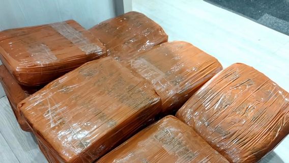 ar, la police démantelle une circulation de 34 kg de marijuana, le réseau de Sumatra du Nord-Jakarta, 5 personnes ont été arrêtées