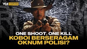 VOI Today: Dor, A Police Officer Becomes A Cowboy, As Long As He Shoots Using People's Money Bullets, What Causes It?