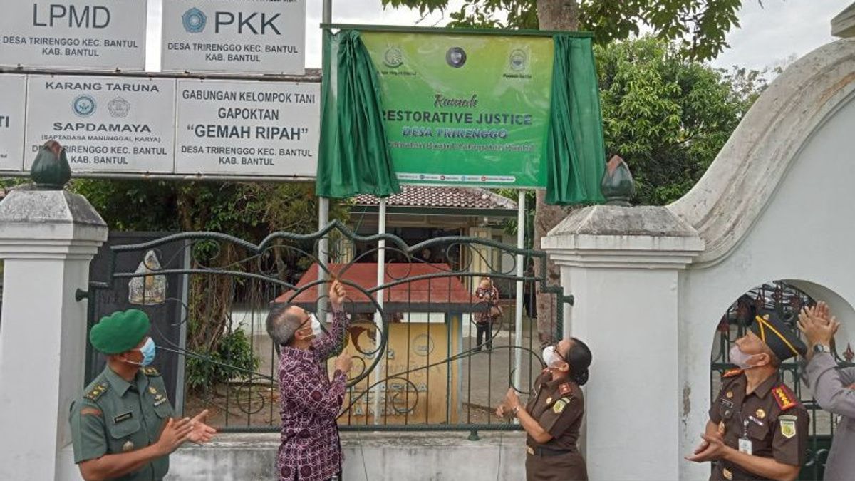 Rumah <i>Restorative Justice</i> Berdiri di Bantul, Kajati Harap Kikis Problem Kapasitas Lapas  
