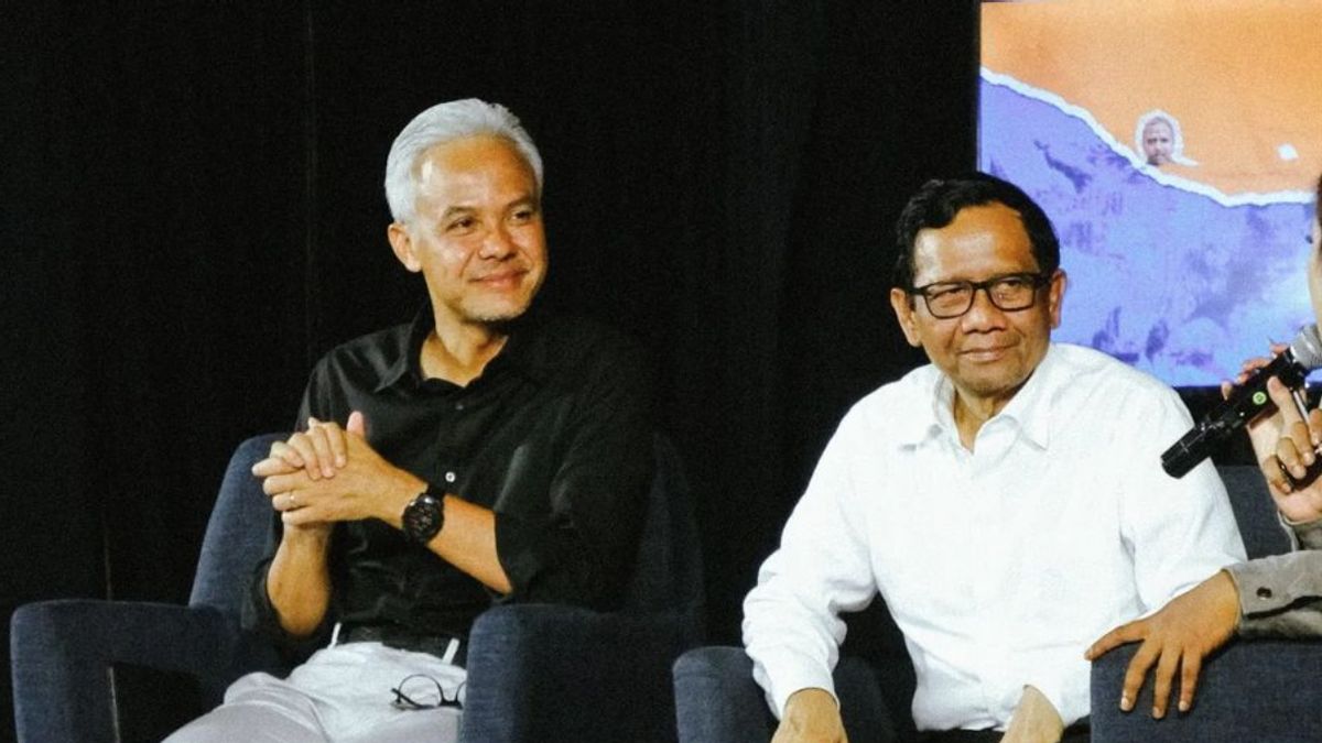 Improvement Called Mahfud MD Becomes Tagline With Ganjar In The 2024 Presidential Election