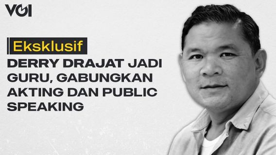 VIDEO: Eksklusif Derry Drajat Jadi Guru, Gabungkan Akting dan Public Speaking