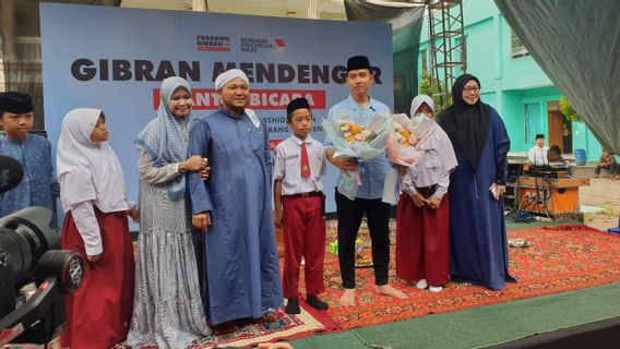 Campaign At Asshiddiqiyah 2 Islamic Boarding School In Tangerang, Gibran Wants 5.0 Santri To Answer Times Challenges