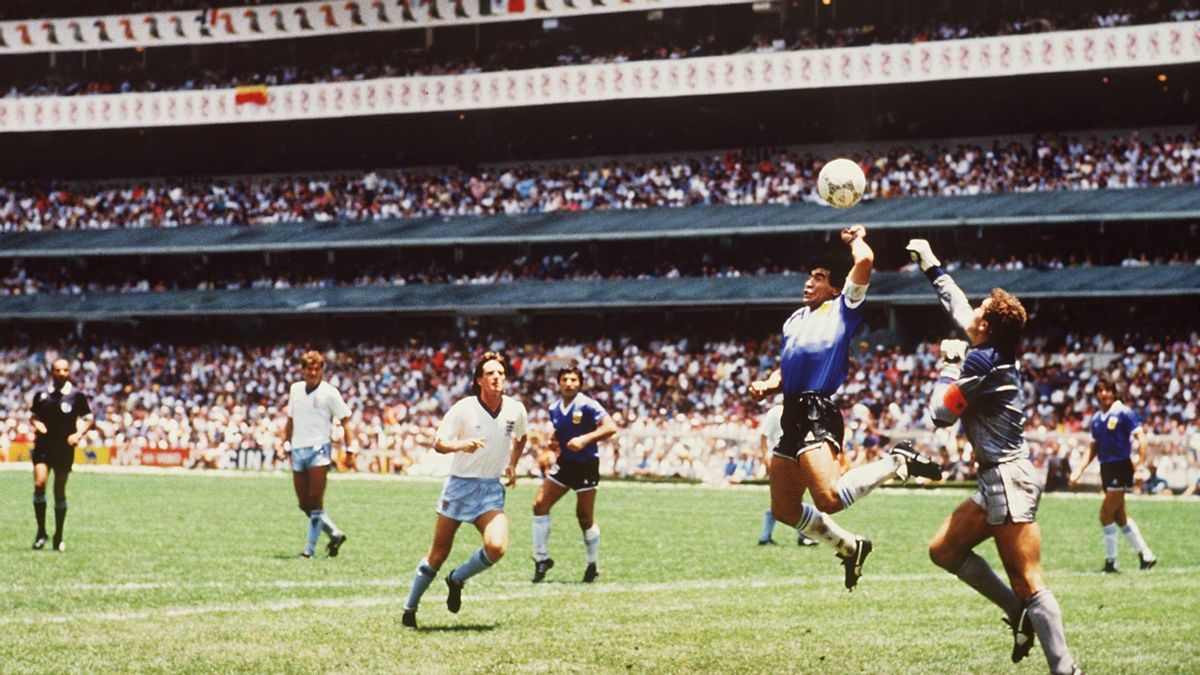 Memori Piala Dunia 1986 Meksiko : Gol Tangan Tuhan Diego Maradona