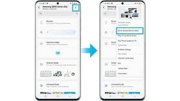 Simak Cara Menghubungkan Layar HP ke TV dengan Fitur Screen Mirroring Samsung