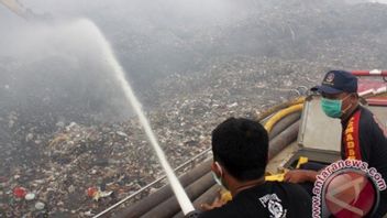 Kebakaran di TPST Bantargebang Sudah Padam, Polisi Sebut Penyebabnya Suhu Panas