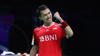L’Indonésie répond par Jonatan Christie : un score temporaire de 2-1 pour la Chine