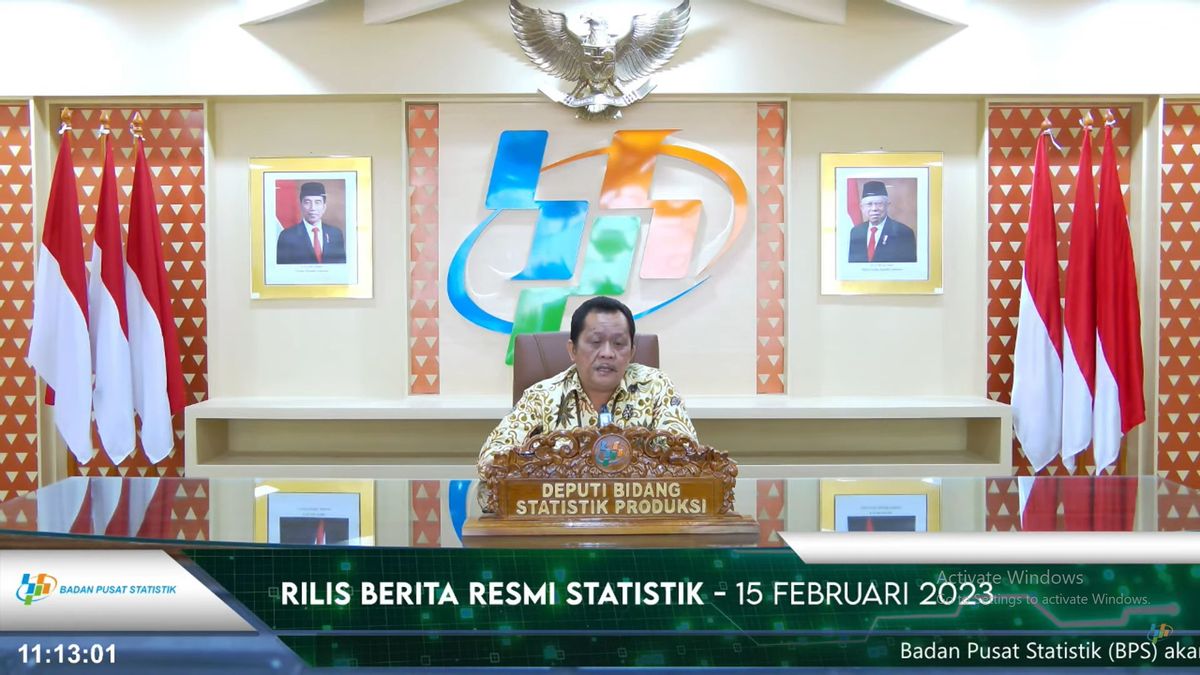 BPS: Ekspor Januari Sebesar 22,3 Miliar Dolar AS, Lebih Rendah dari Bulan Sebelumnya