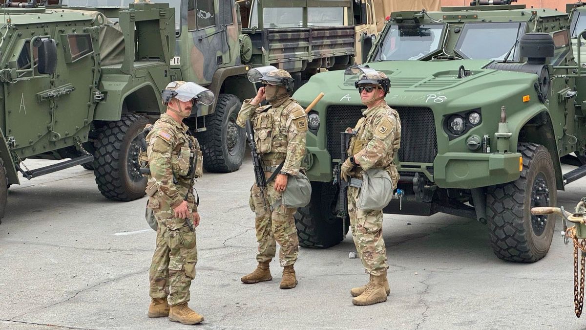 castique : L'armée américaine n'a pas encore été déployée à Chicago