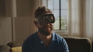 かっこいい!AppleはVision Proスクリーンスロール機能をアイで発売します