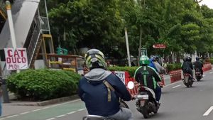 Persiapan KTT ASEAN, Stick Cone Jalur Sepeda yang Rusak di Jakarta Akan Diganti Baru