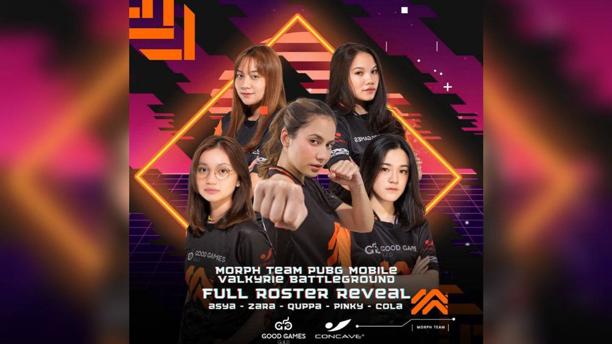 Morph Team Comeback Collaborates With Pevita Pearce As The New Roster In The PUBG Mobile Ladies Team
