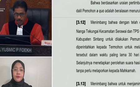 Pemilih Meninggal Tercatat Mencoblos, MK Perintahkan KPU Pemungutan Suara Ulang di 2 TPS Siantang Kalbar