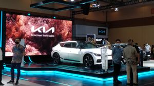 Kia EV6 tampil Elegan nan Futuristik di GJAW 2023