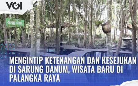 VIDEO: Mengintip Ketenangan dan Kesejukan di Sarung Danum, Wisata baru di Palangka Raya