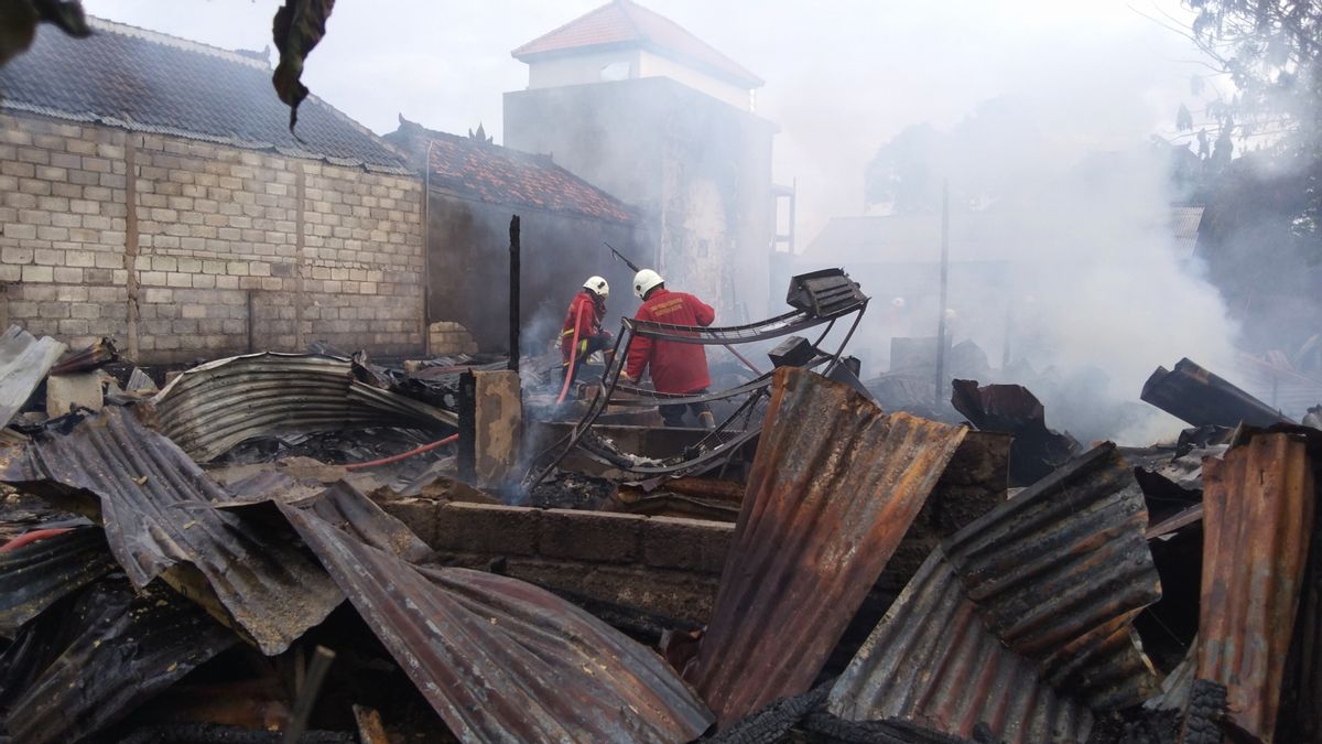 The Indekos Fire Near Bali's Ngurah Rai Airport, Losses Tens Of Million