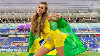تم إقصاء ألمانيا من كأس العالم 2022 ، عارضة خطيبة كيفن تراب المثيرة تدعم البرازيل الآن 