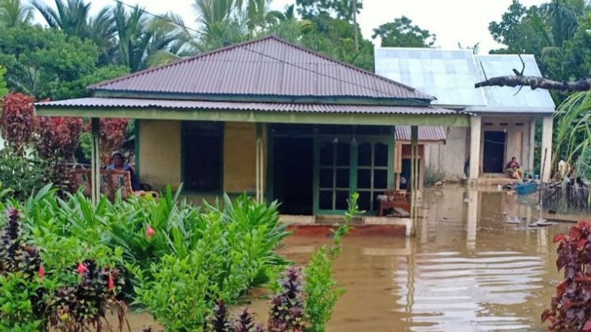 Sembilan Kabupaten di Bengkulu Terendam Banjir, 743 Rumah Terkena Dampak