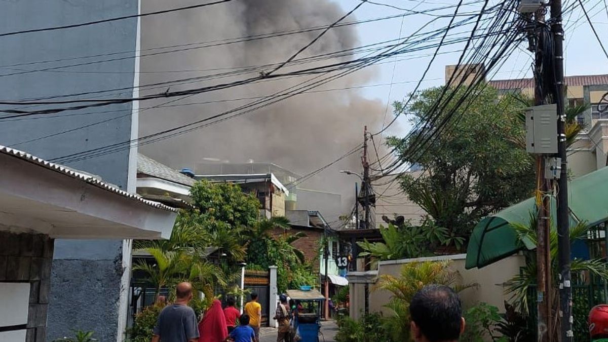 Dozens Of Houses In Setiabudi, South Jakarta Burned, Losses Estimated At More Than IDR 1 Billion