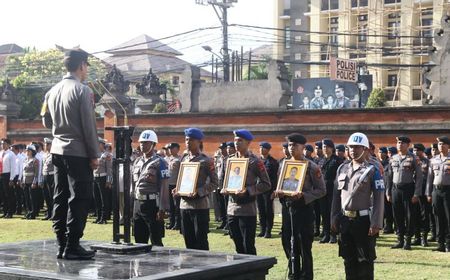 Terlibat Narkoba hingga Pelecehan, 9 Anggota Polda Bali Dipecat Tidak Hormat