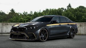 La société allemande Tuning fabrique le dernier BMW M5 pour rendre plus énergétique et plus agressive