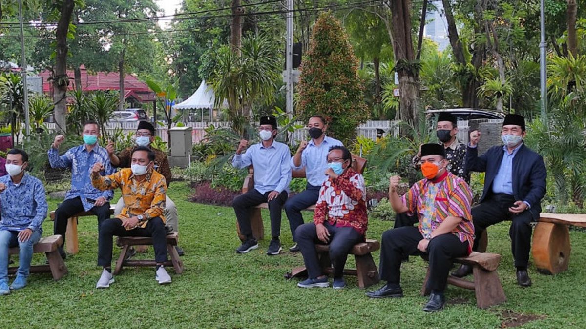 10 Political Parties Meet Surabaya Mayor Eri Cahyadi, Appreciate COVID-19 Handling