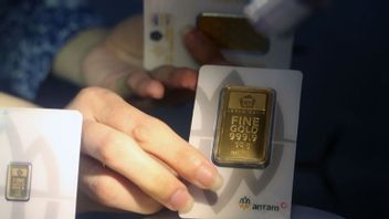 Harga Emas Antam Meroket Rp165.000 ke Rekor Tertinggi Rp3,168 Juta per Gram