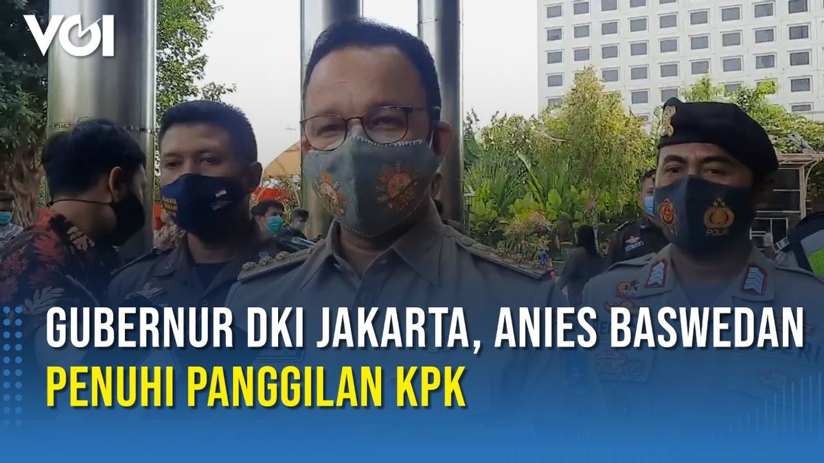 VIDEO: Anies Baswedan Says 'Hopefully My Information Can Help KPK Solve Corruption'