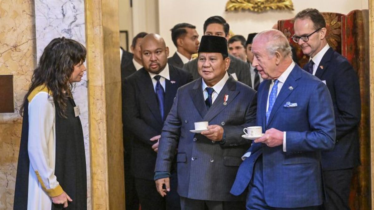 Prabowo dan Raja Charles III Bahas Konservasi Sambil Minum Teh