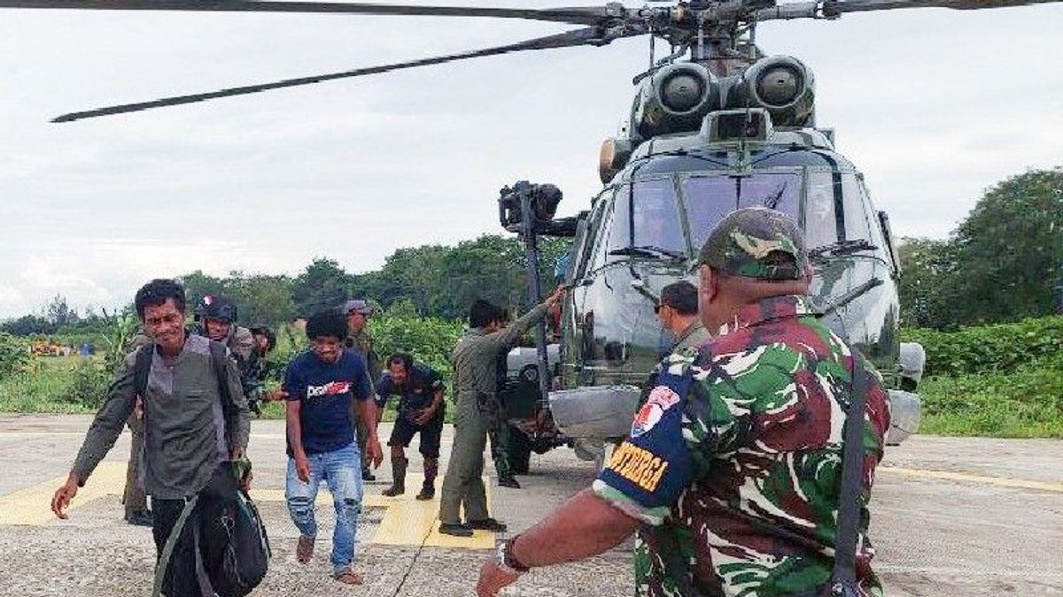 Aparat Pulihkan Trauma 15 Pekerja Bangunan Usai Disandera KKB Egianus Kogoya di Hutan Nduga