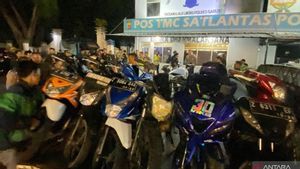 Brong Exhaust, Thugs And Alcohol Snatched By Garut Police