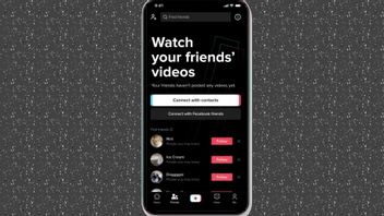 TikTokは今後数週間にわたって、アプリ上で「The Friends」タブを立ち上げ続ける予定だ。