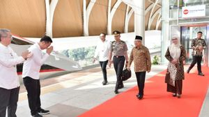 Using Noise From Halim, Vice President Kunker To Bandung Attends Badminton KS-Rakornas PB
