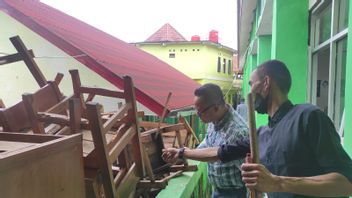 Sidak DPRD Kota Bogor, Dapati Ruang SMPN 20 Hampir Ambruk
