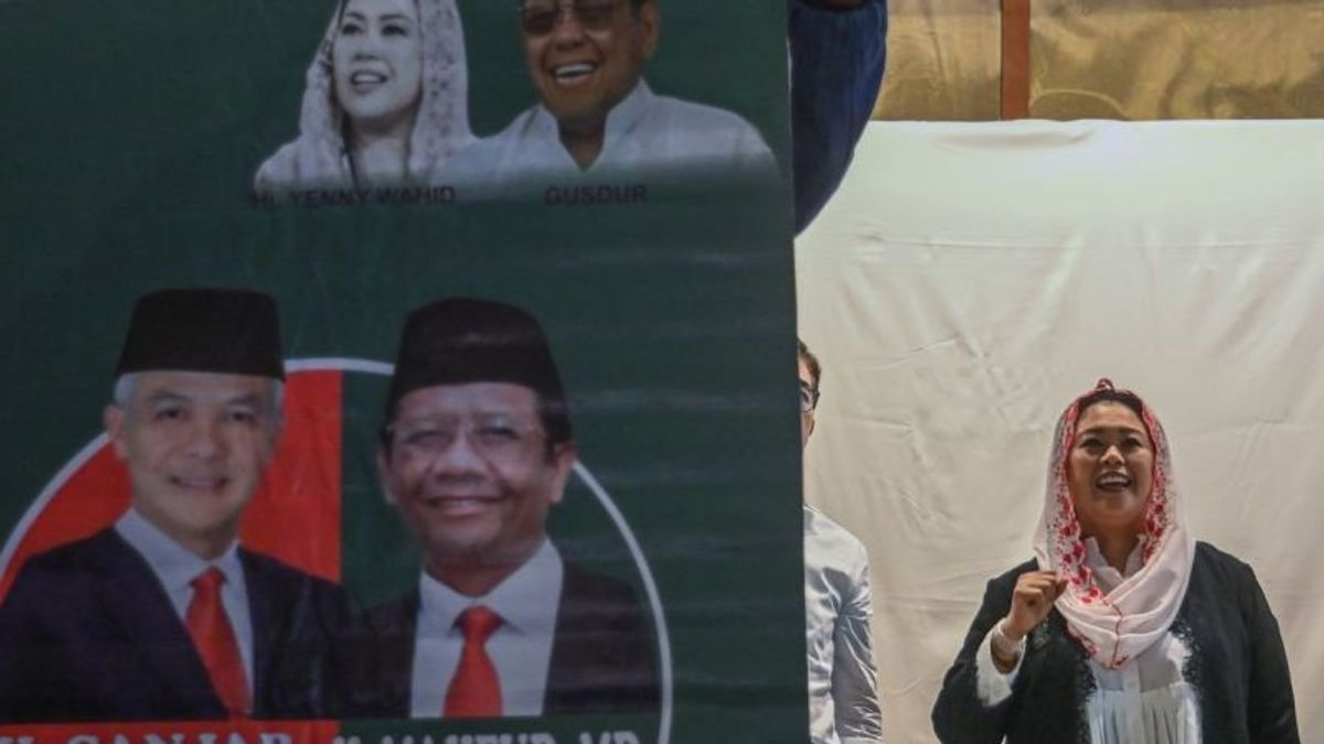 PPP Considers Yenny Wahid's Support To Ganjar-Mahfud To Be New Energy To Take The Voice Of NU In Java