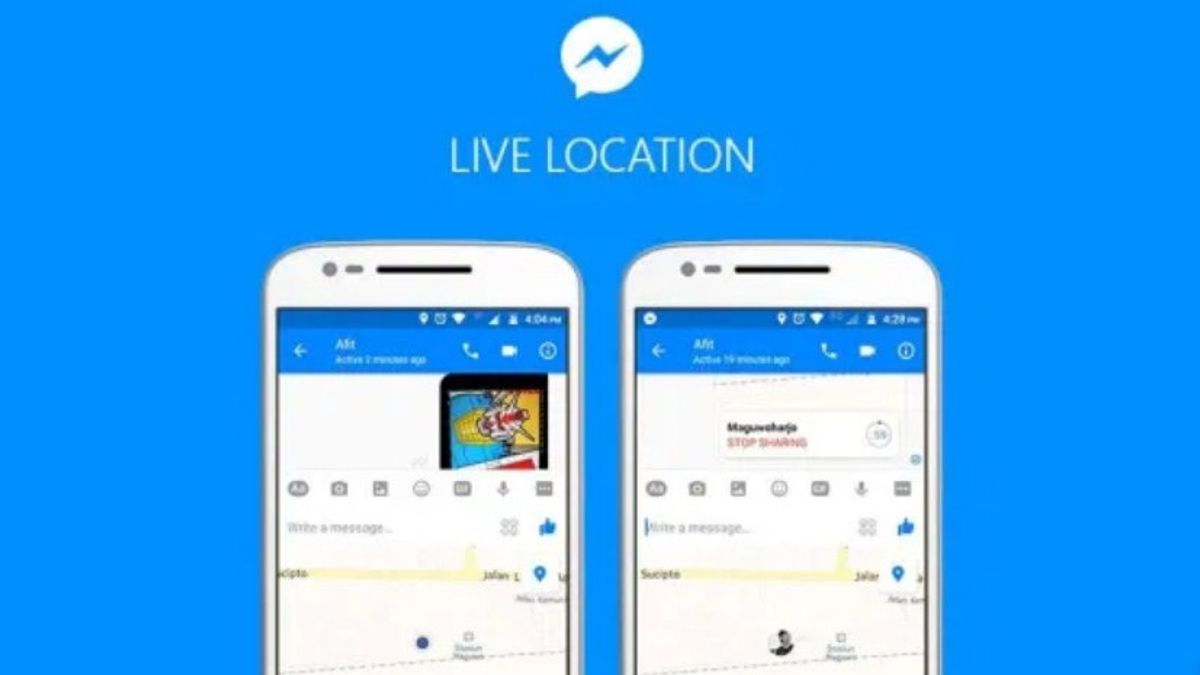 Cara <i>Share</i> Lokasi kepada Teman Menggunakan Facebook Messenger