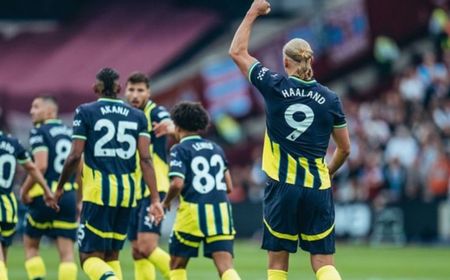 Dua Gol Erling Haaland Bawa Man City Tundukkan Brentford di Kandang Sendiri