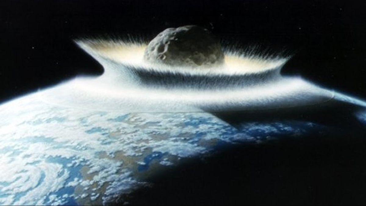 この小惑星は恐竜を一掃し、世界で最も強力な津波を作成します