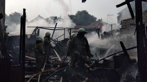 150 Warga Benhil Korban Kebakaran Mengungsi di GOR Tanah Abang