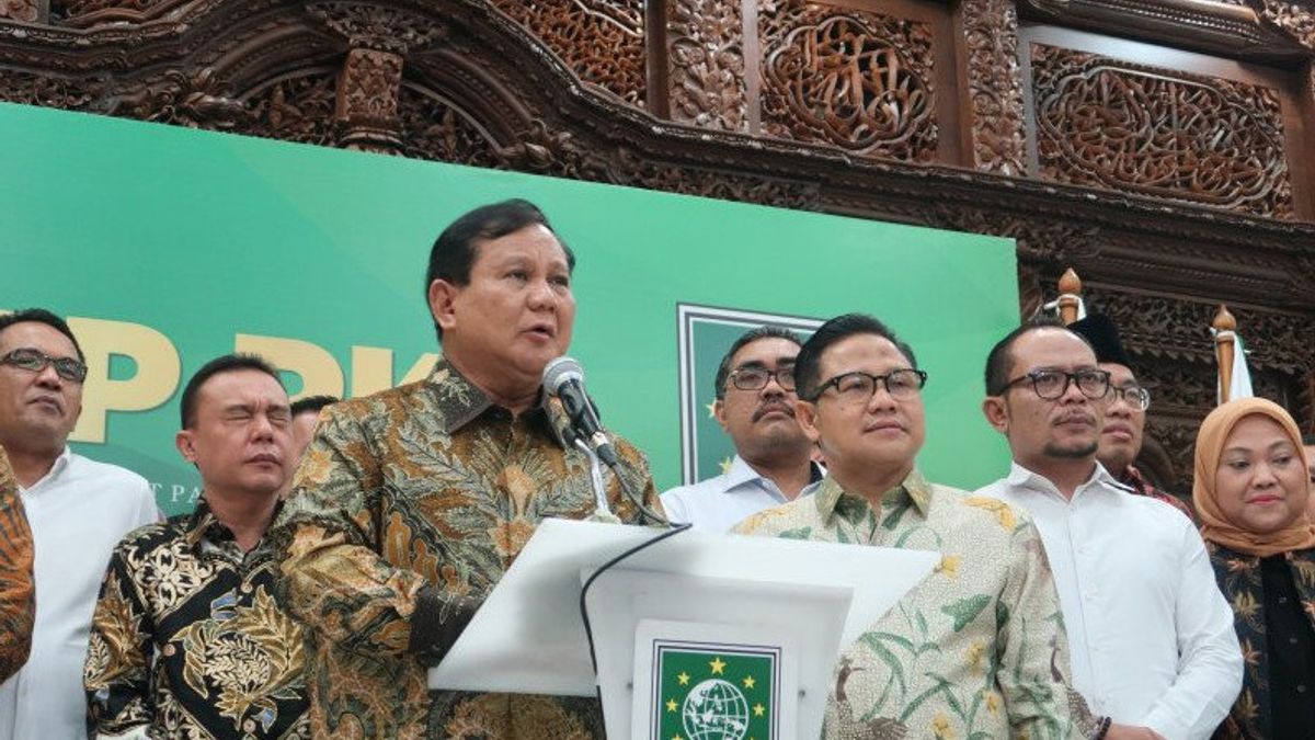 Gerindra Has Already Pocketed The Name Of Prabowo's Vice Presidential Candidate, PKB: We Are Looking Forward To It With Joy